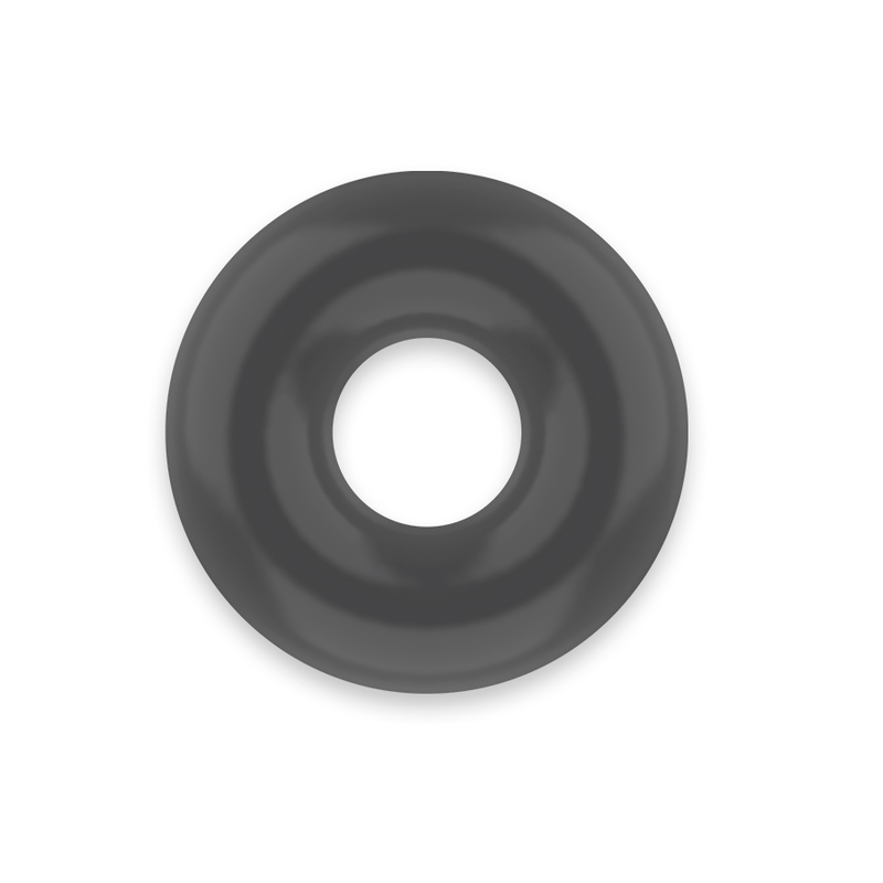 Schwarzer Cockring mit einem Durchmesser von 3,5 Zentimetern
Penisringe