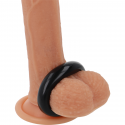Schwarzer Cockring außergewöhnliche Festigkeit
Penisringe