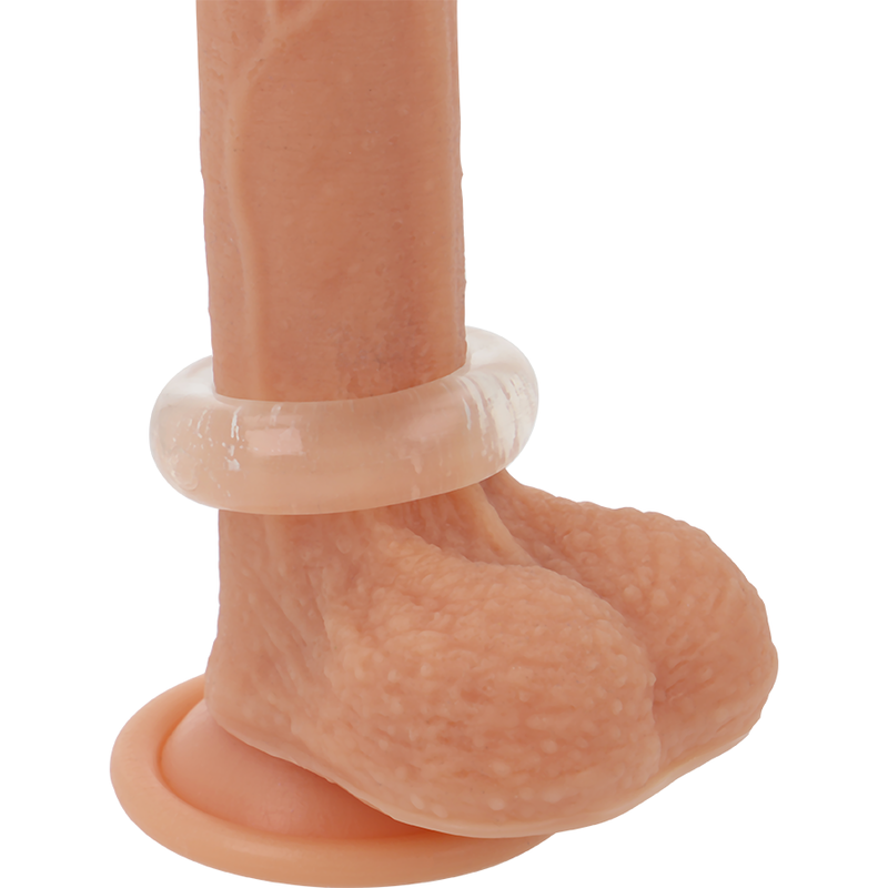 Superflexibler, 4,8 cm langer, transparenter Cockring
Penisringe