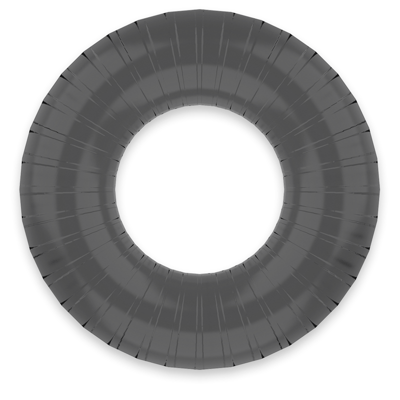 Anel de galo preto super-flexível de 4,5 cm
Argolas para Pênis e Anéis Penianos
