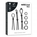Kit de plug anal 7 anéis flexíveis de silicone
Brinquedos Sexuais para Gays e Lésbicas