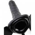 Gürtel-dildo vibrierend hohl fetish fantasy 19 cm schwarz
Strapon