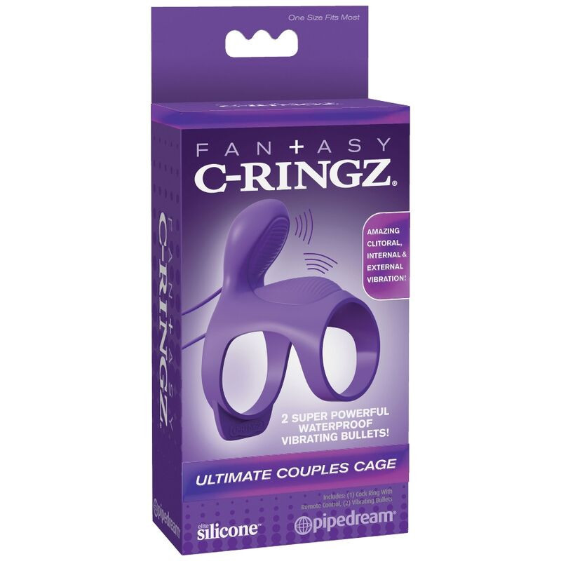 Cockring - Ultimate Fantasy c-ring couples cage
Cockrings & Penis Rings
