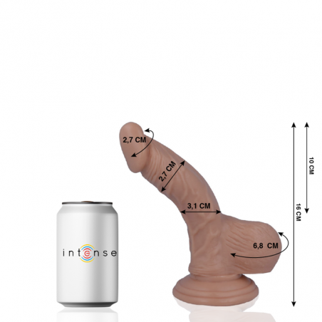 Dildo realistico mr intense 2 genitali 16 cmDildo realistico