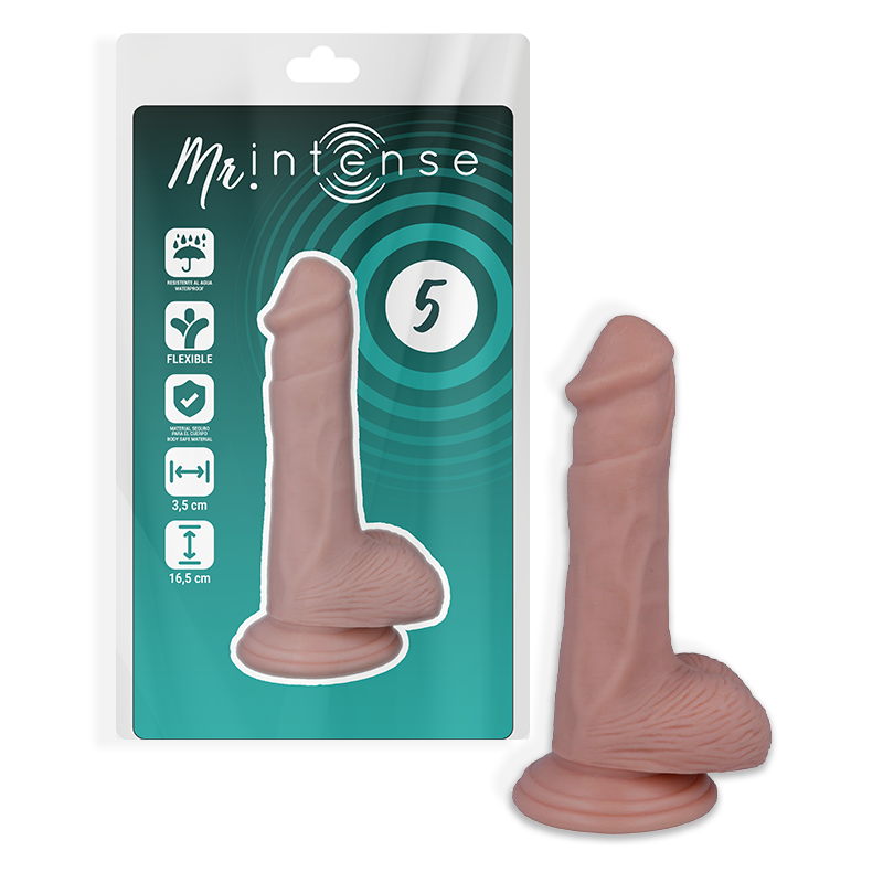 Realistischer dildo mr intense fünfdimensional 16 cmRealistischer Dildo