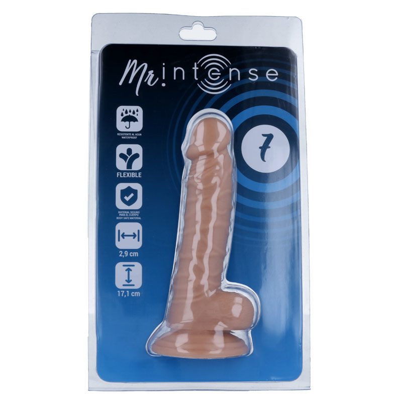 Dildo realistico mr intense sette 17 cmDildo realistico