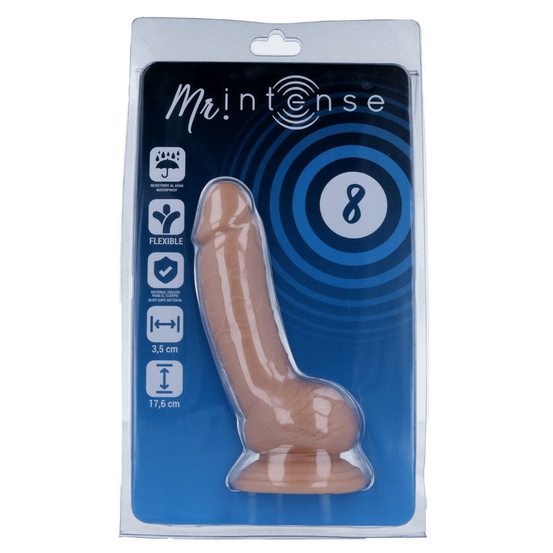 Realistic dildo mr intense 8 17.6 cmRealistic Dildo