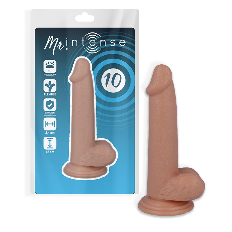 Dildo realistico mr intense 10 18 cmDildo realistico