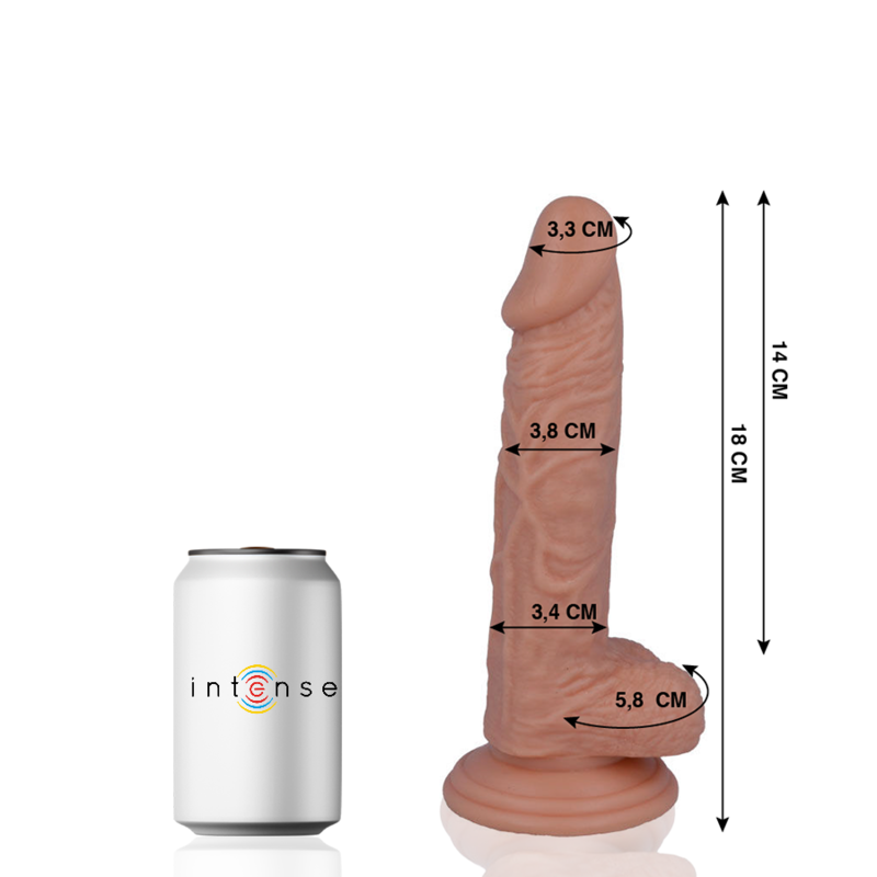 Realistic dildo mr intense 11 18cmRealistic Dildo