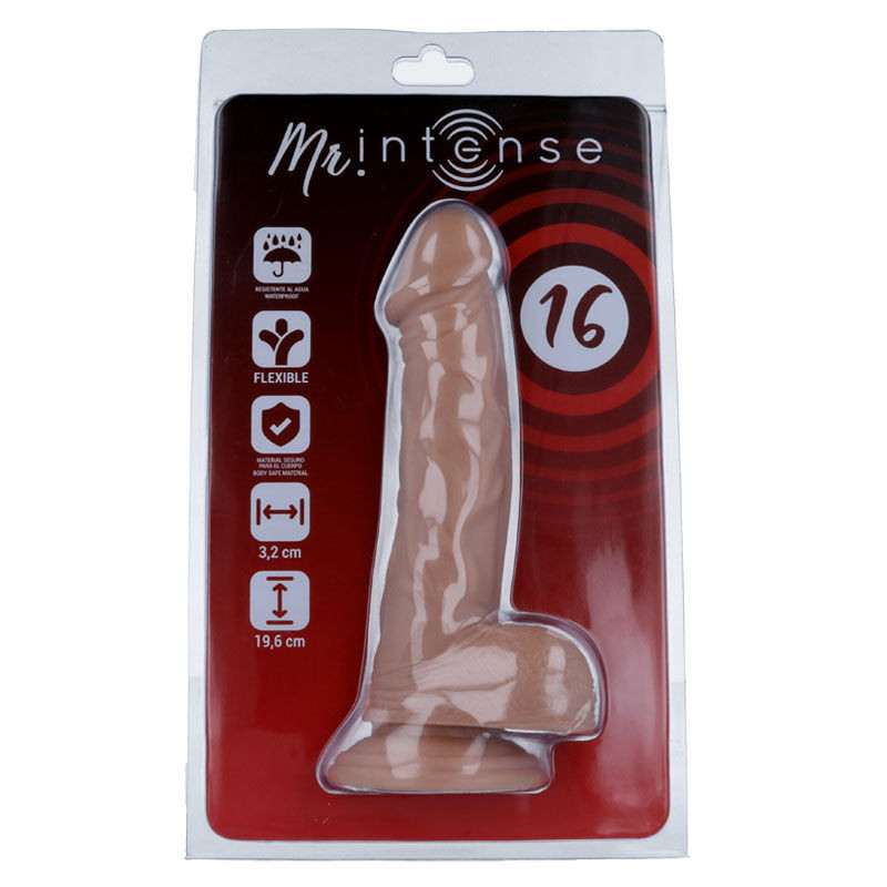 Consolador realista mr intense 16 19.6cmConsoladores realistas