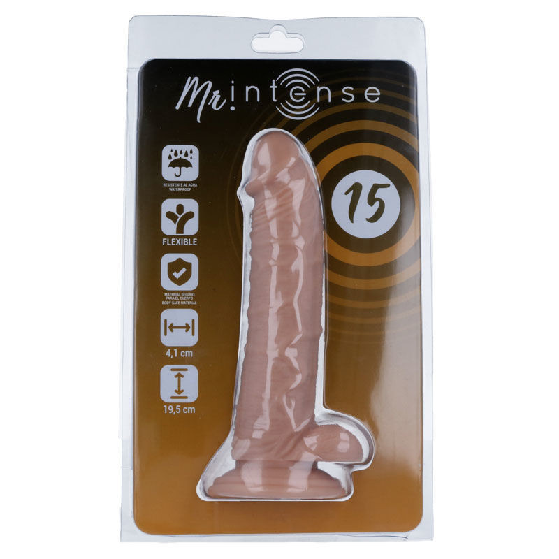 Dildo realistico mr ferocious 15 19,5 cmDildo realistico