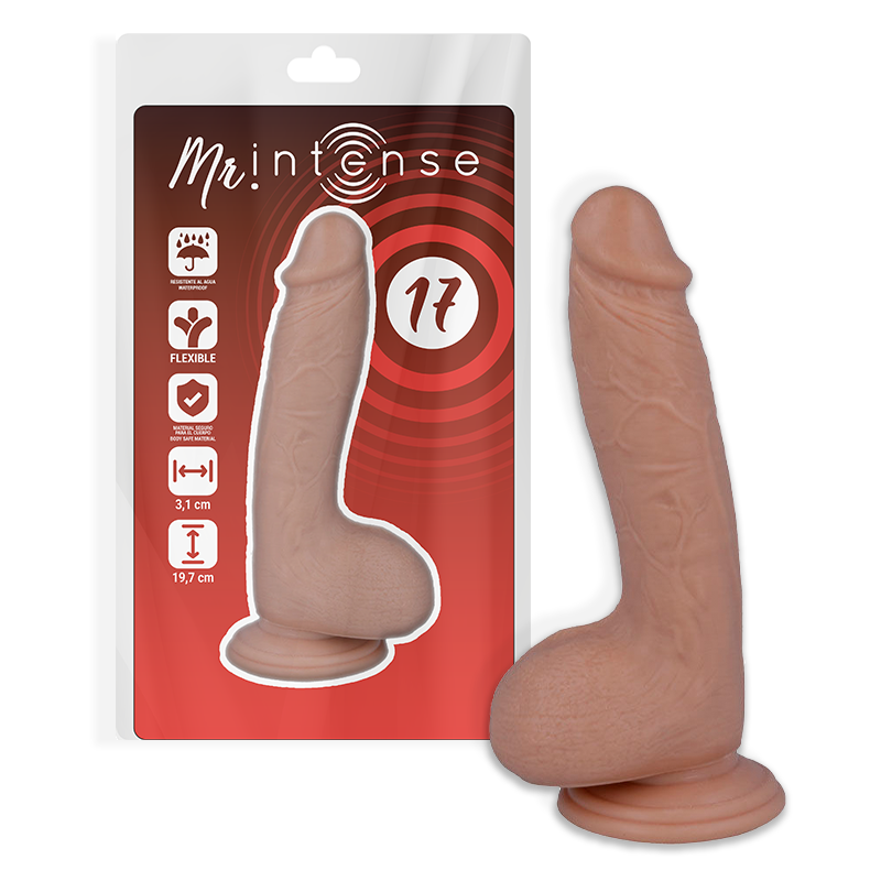 Realistic dildo mr intense 17 19.7 cmRealistic Dildo