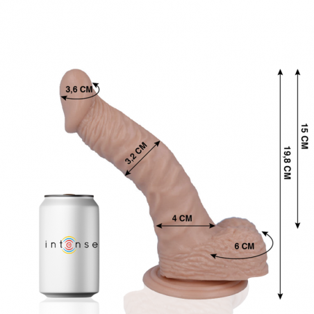 Dildo realista sr. intenso 18 19.8 cmDildo realista