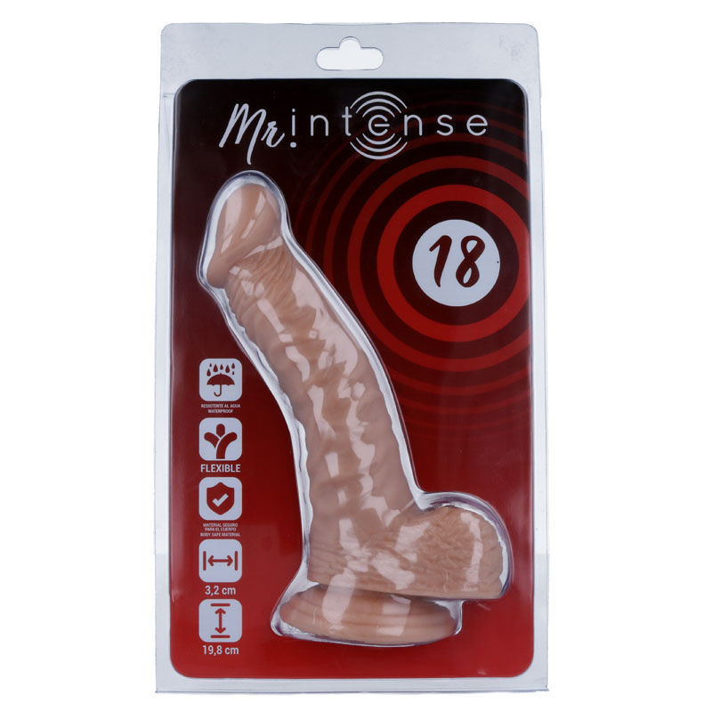 Dildo realista sr. intenso 18 19.8 cmDildo realista