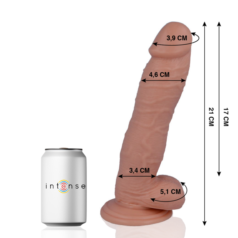 Realistic dildo mr intense 24 21 centimetersRealistic Dildo
