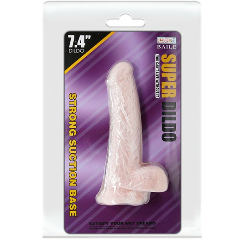 Realistic dildo baile mega 18.8 cmRealistic Dildo