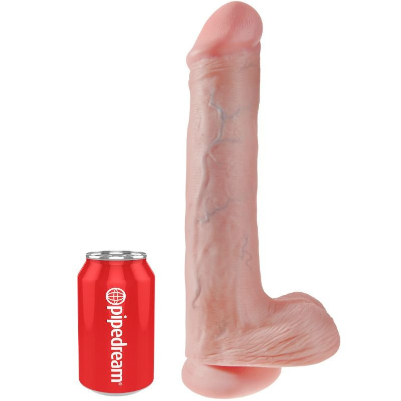 Consolador realístico king cock 33 cm carne
Consoladores realistas