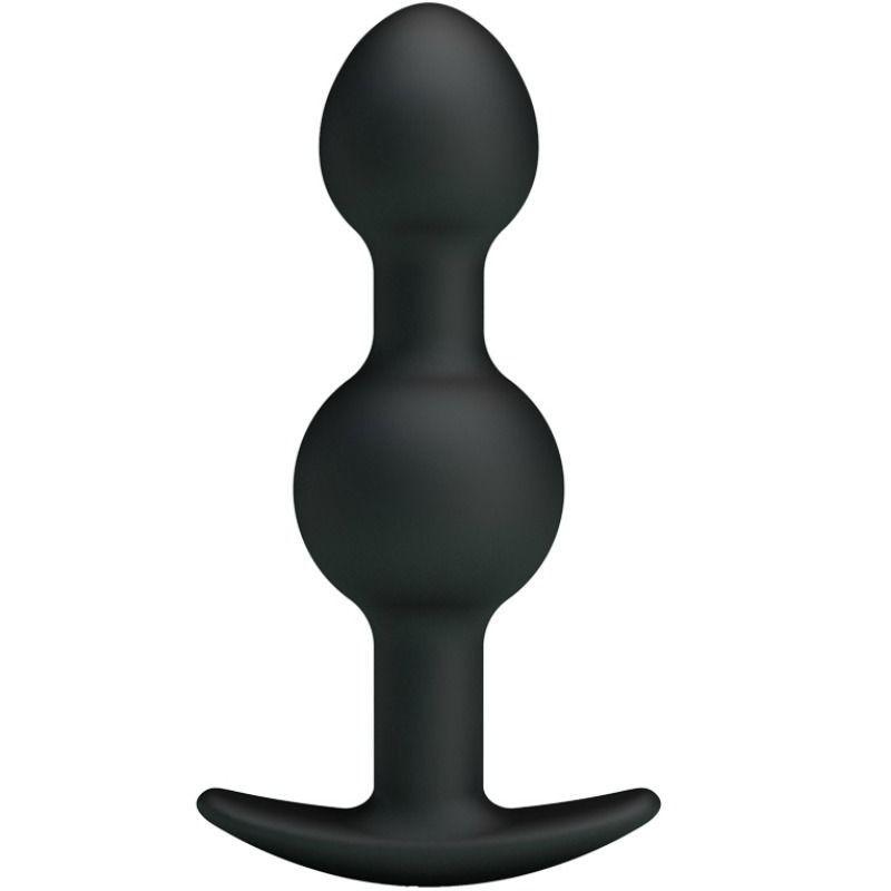 Plug anal love en silicone 10,3 centimètres noirSextoys Gays et Lesbiennes