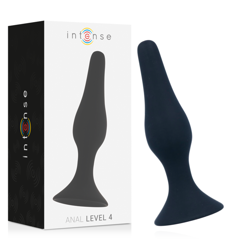 Plug anal negro intenso nivel 4 15.5cm negro
Sextoys para Gays y Lesbianas