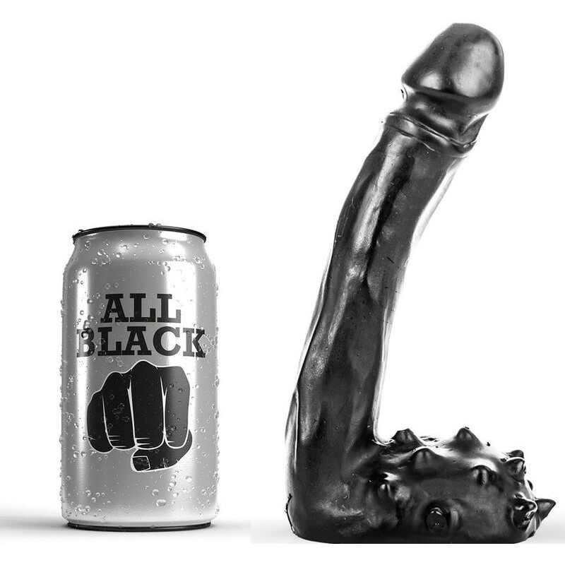 Plug anale nero realistico 19 cmDildo e Plug Anale