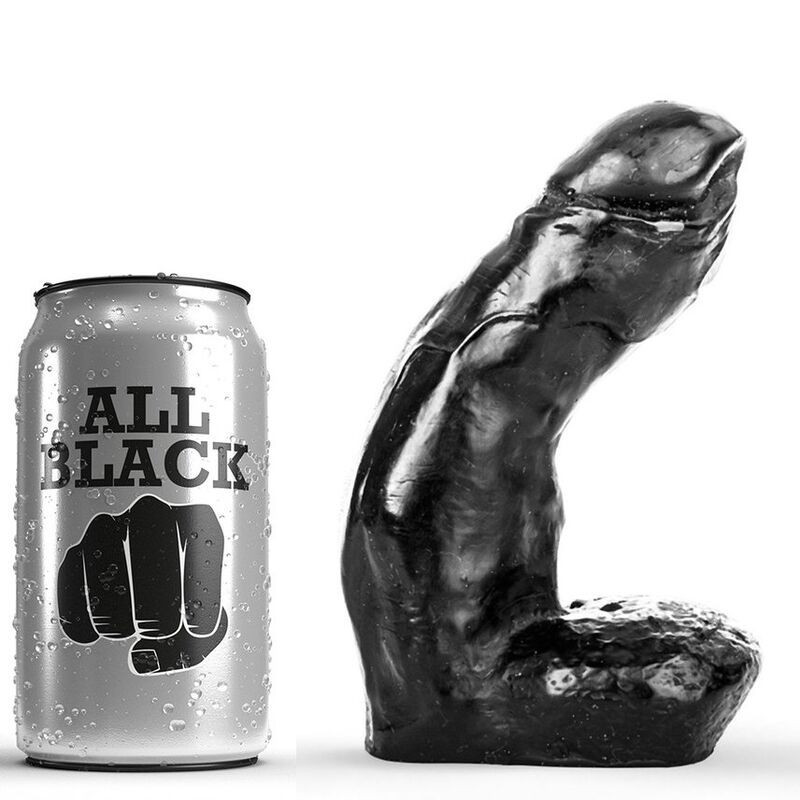 Dildo realistico nero sensuale e caldo 15cmDildo realistico