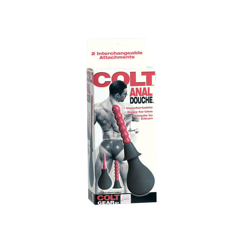 Ducha de limpieza anal negraSextoys para Gays y Lesbianas