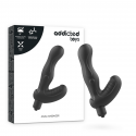 Negro vibrador plug anal estimulador de próstata juguetes adictos 
Sextoys para Gays y Lesbianas