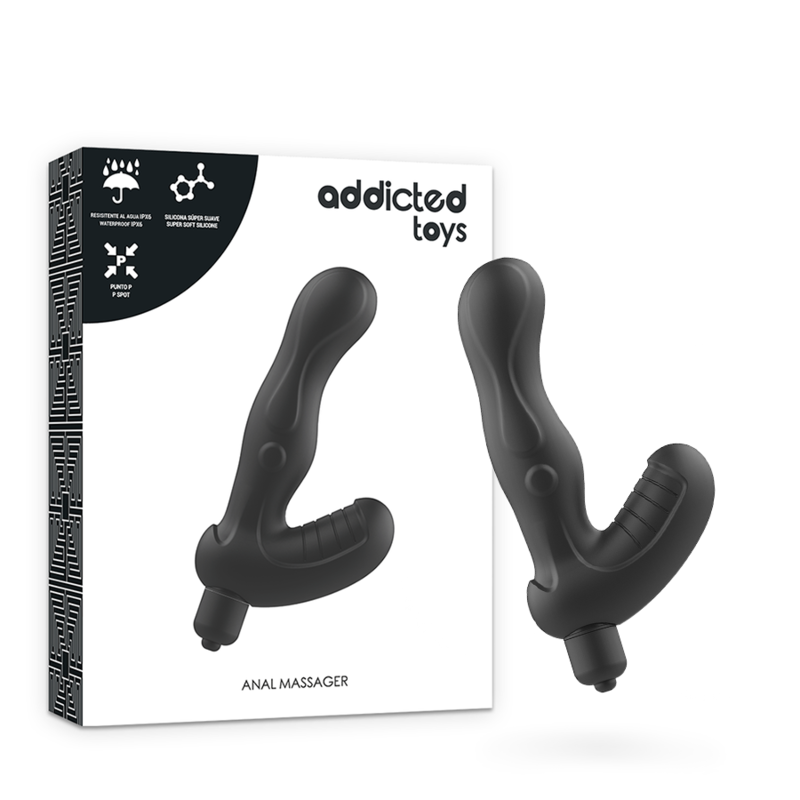 Black vibrating anal plug prostate stimulator addicted toys 
Gay and Lesbian Sex Toys