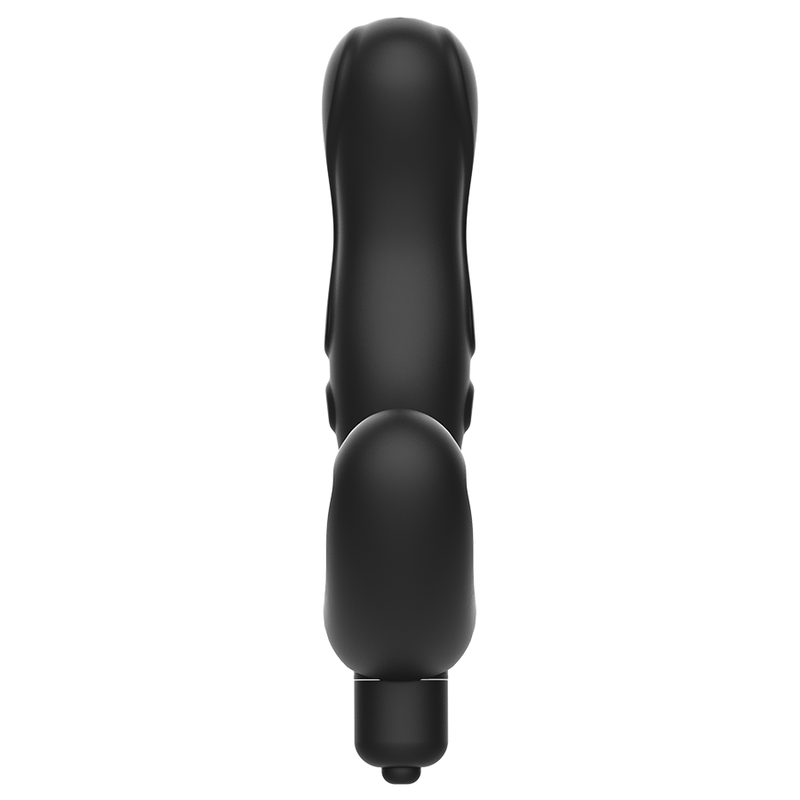 Plug anal vibratório preto estimulador de próstata brinquedos viciados 
Brinquedos Sexuais para Gays e Lésbicas