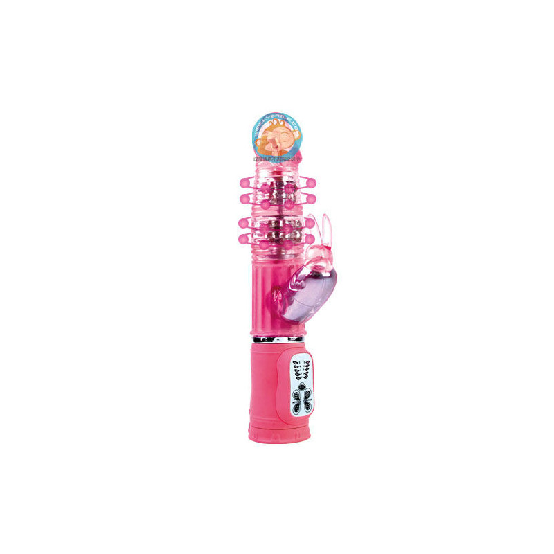 Baile Passion Rock rabbit vibrator in pink color 27cmRabbit Vibrators