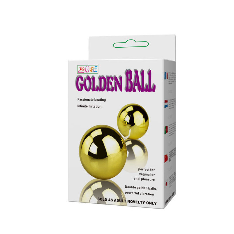 Gold geisha balls baile 3.2cm
Geisha Balls