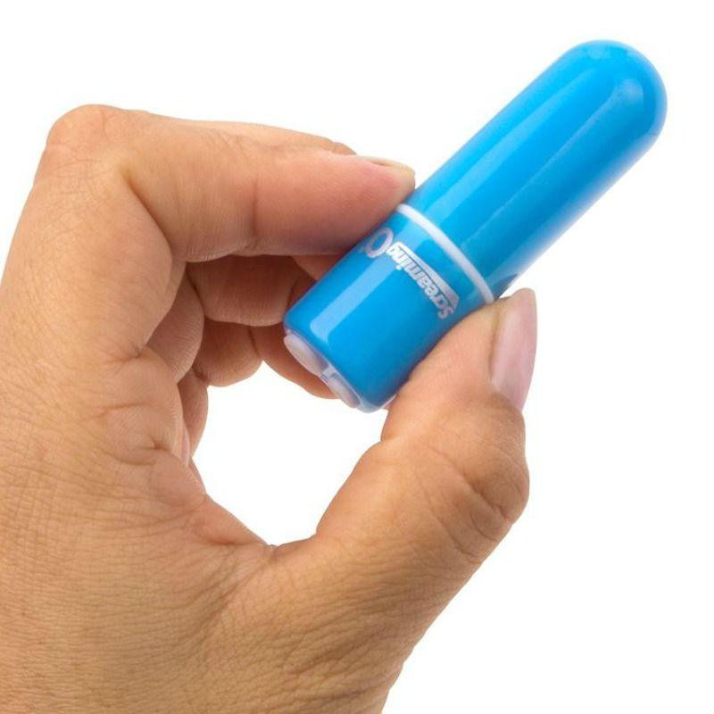 Vibrador clitoriano azul recarregável bola vibratória 
Estimuladores Clitoriais