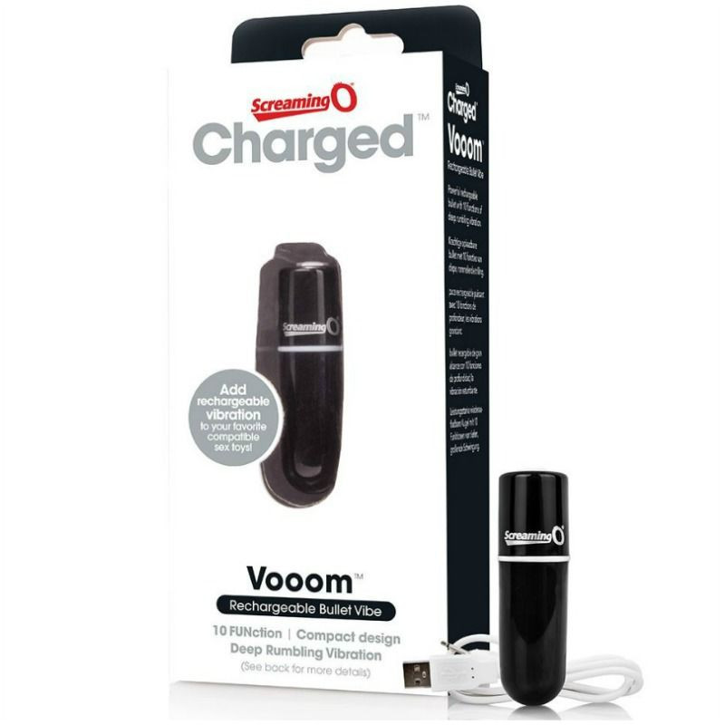 Clitoral vibrator Voom rechargeable black vibrating bullet
Clitoral Stimulators
