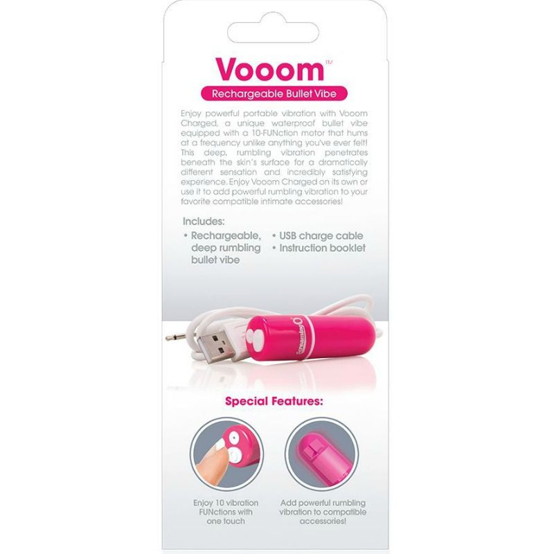 Klitoris vibrator wiederaufladbarer vibrierender ball rosa vooom
Klitoris-Vibratoren