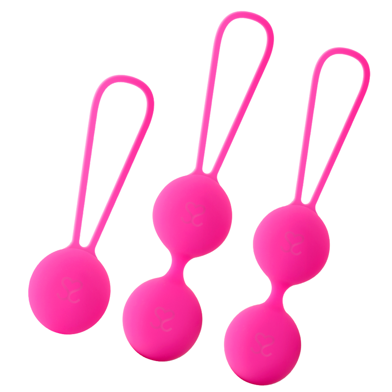 Bolas de gueixa osian conjunto premium silicone rosa
Bolas Anais