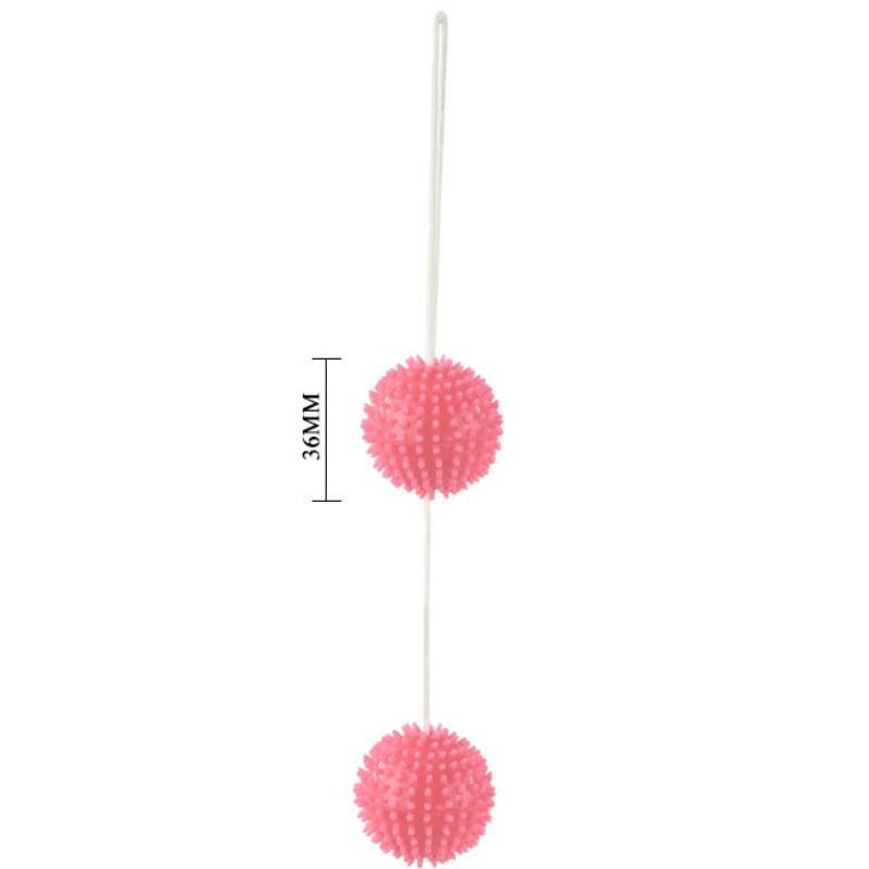 Bolas de gueixa cor-de-rosa de 3,6 cm 
Bolas Anais
