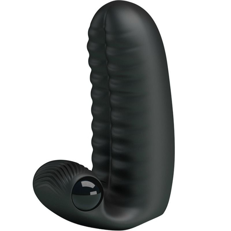 Vibrador clitoriano preto com dois dedos
Estimuladores Clitoriais