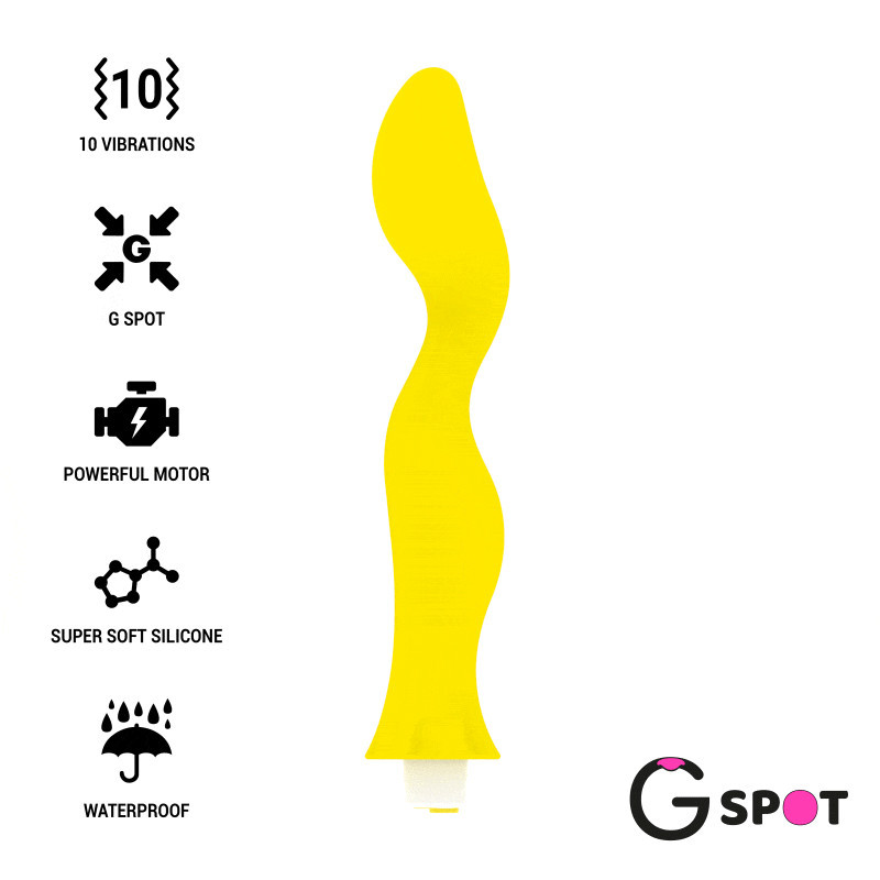 Vibrador ponto g gavyn amarelo
Estimuladores do ponto G