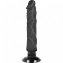 Realistischer dildo basecock vibrierend 21 20 cm in schwarz
Realistischer Dildo