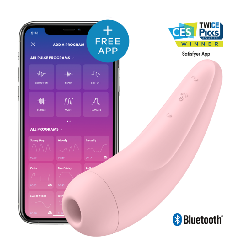 Klitoris vibrator pleasingly curvy 2 pink
Klitoris-Vibratoren