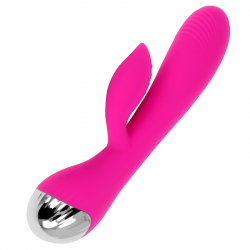 Ohmama bunny rosa vibrador clitoriano recarregável 10 velocidades
Estimuladores Clitoriais