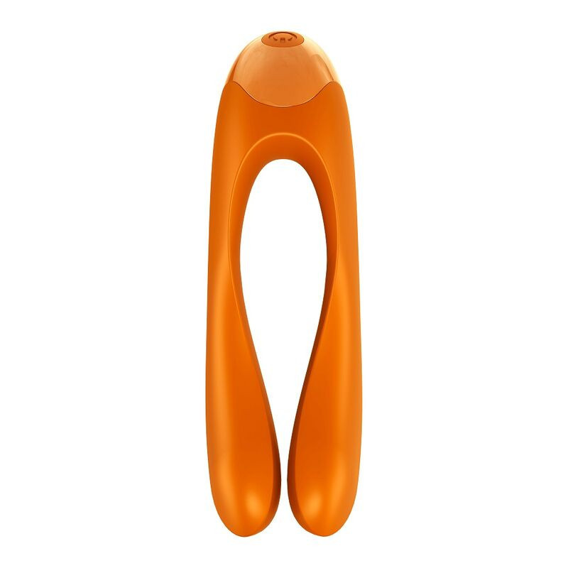 Vibratore clitoride a dito arancione 
Uova Vibrante