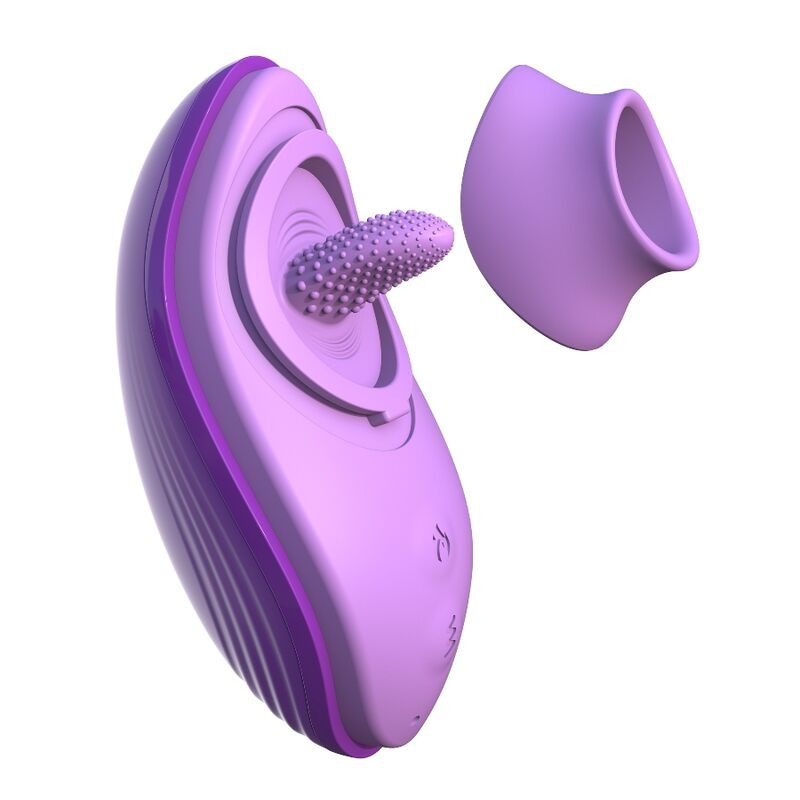 Clitoris vibrator with silicone tongueClitoral Stimulators