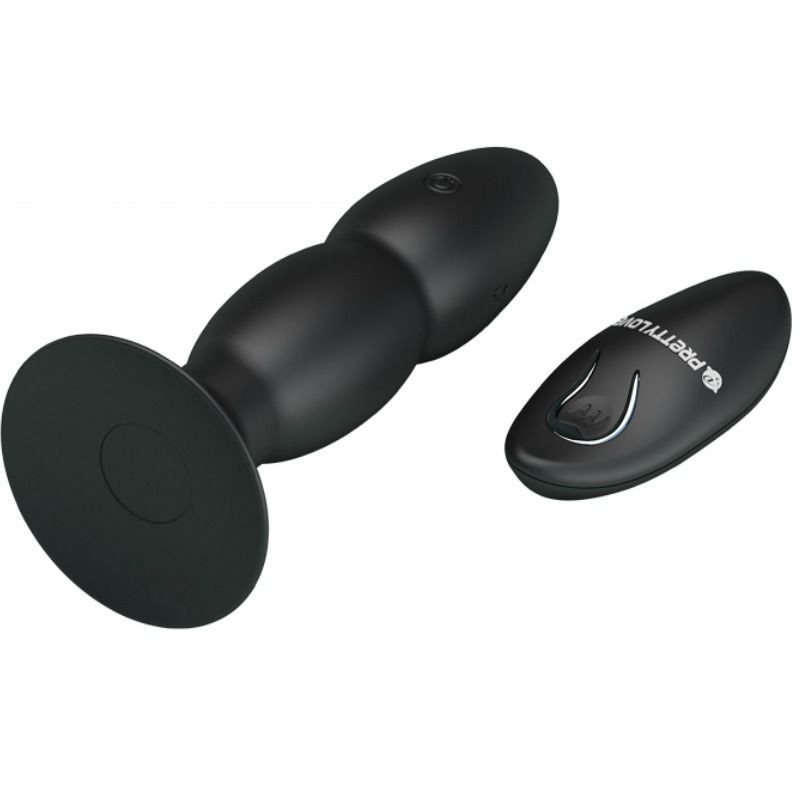 Remote controlled vibrating and rotating anal plug
Dildo and Anal Plug