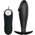 Plug anal de silicone em forma de pénis com 12 modos de vibração
Dildo e Plug Anal