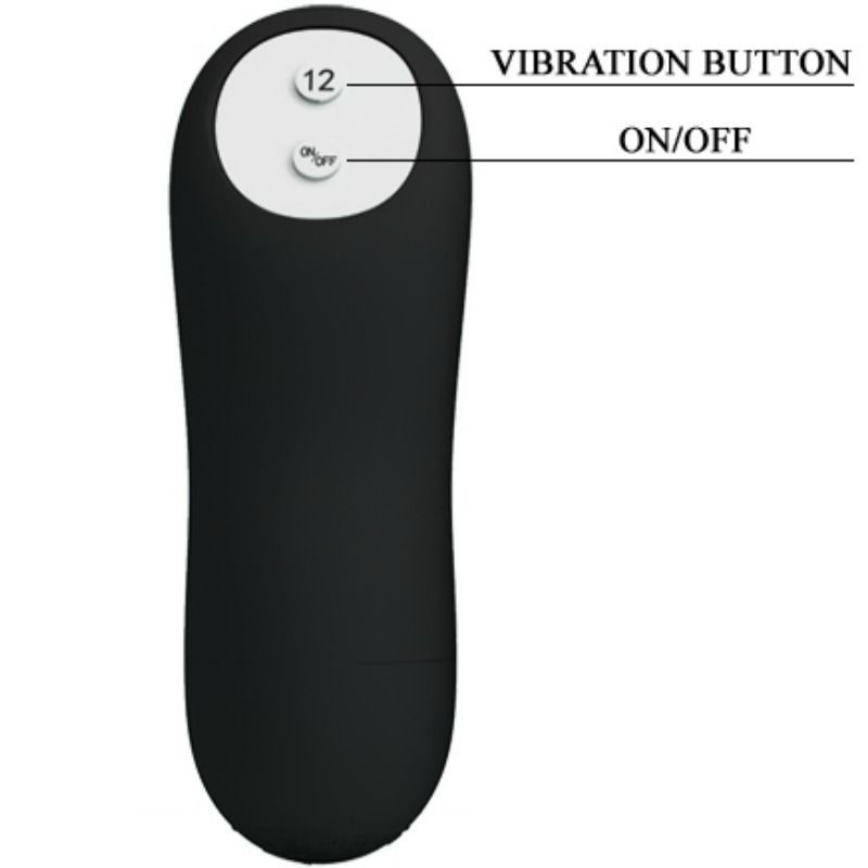Plug anal de silicone com 12 modos de vibração
Dildo e Plug Anal