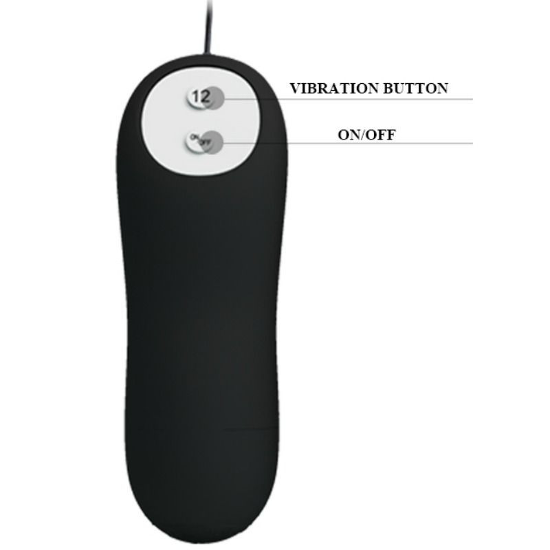 Plug anal con mando a distancia de 12 funciones
Consolador Anal