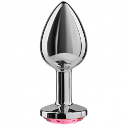 Plug anal Secretplay Metal em cor fucsia 8 cmDildo e Plug Anal