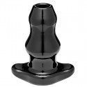 Perfectfit double tunnel anal plug size L large black colorGay and Lesbian Sex Toys