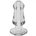 Transparent rook anal plug 
Gay and Lesbian Sex Toys
